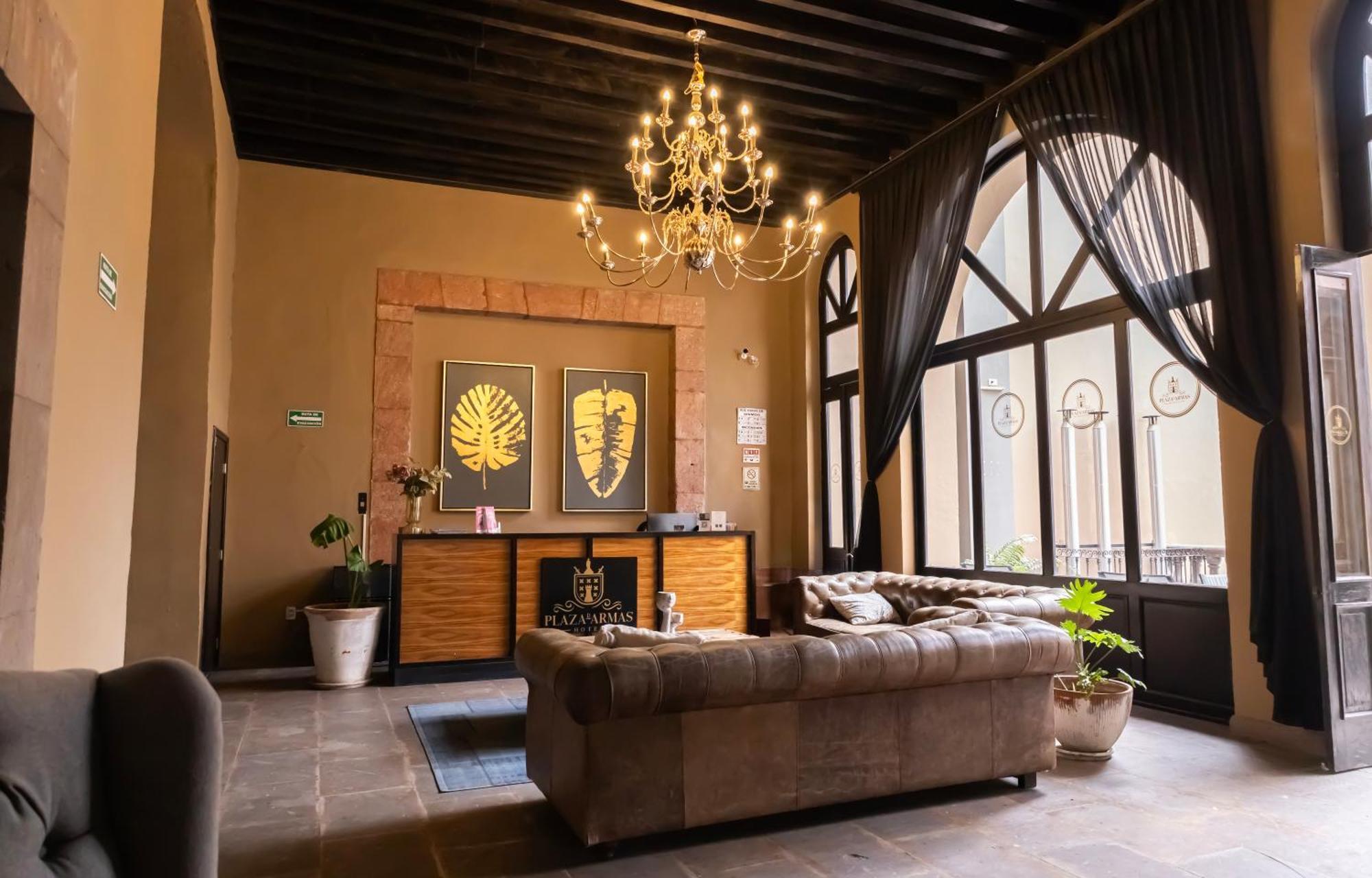 Hotel Plaza De Armas Querétaro Exteriör bild